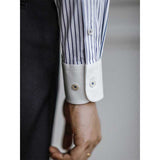 Men's Vintage Business Casual Striped Shirt