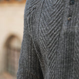 Men's Autumn and Winter Casual Lapel Bottoming Sweater