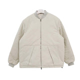 Men's Winter Casual Cropped Jacket, Slim Fit Crewneck Zipper Coat, Short Bomber Outerwear