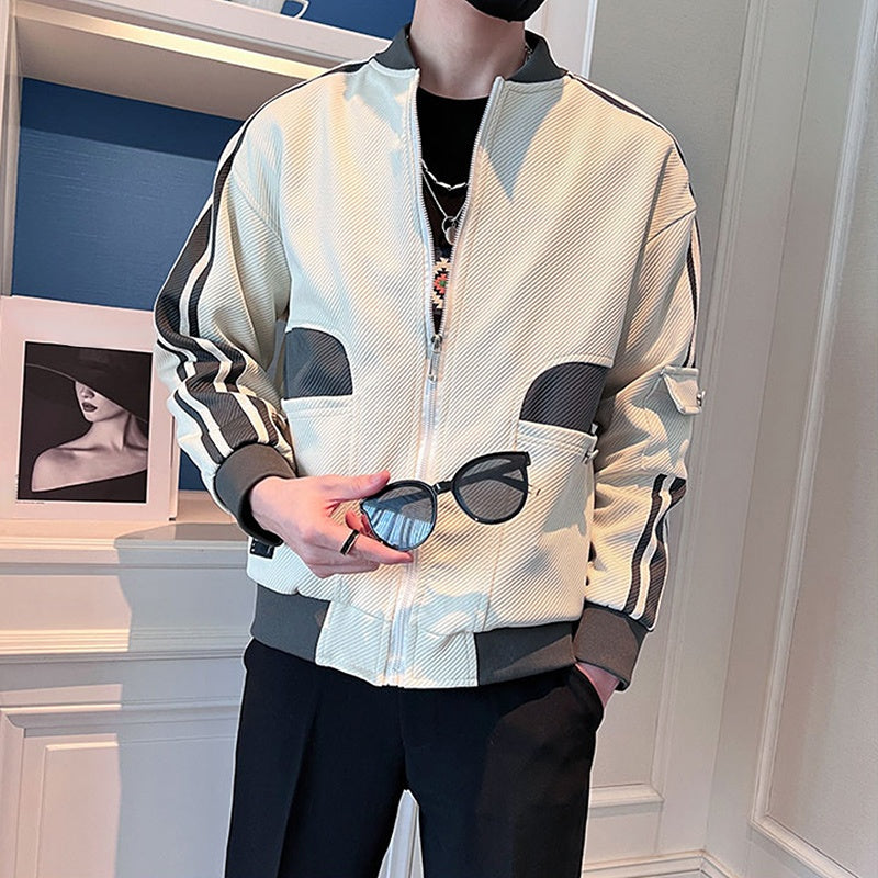 Men's Loose Relaxed Pocket Twill Jacket