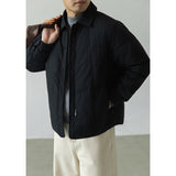 Collared Casual Lightweight Down Jacket