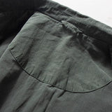 Men's Vintage Loose Jacket, Casual Retro Outerwear, Lightweight Streetwear Coat