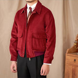 Casual Corduroy Warm Cotton Bomber Jacket