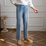 Mens Vintage Jeans Straight Leg Lounge Pants