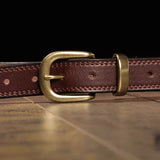 Top-grain Cowhide Genuine Leather Belt