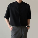 Business Slim Short Sleeve Shirt
