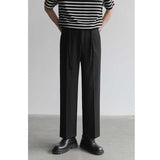 Summer Trousers Casual Pants Loose Straight
