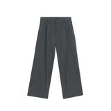 Casual Drape Straight Suit Trousers