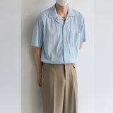 Men's Summer Loose Short-Sleeved Shirt