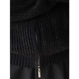 Mens Thickened Solid Color Warm Zipper Sweater