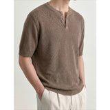 Breathable Casual Lyocell-Linen T-Shirt