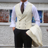 Slim Double Row Waistcoat Casual Vest