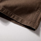 Men's Retro Loose Straight Trousers, Casual Pants, Vintage Style Workwear Chinos