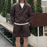 Men's Summer Casual Loose Retro Thin Sun Protection Suit