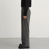 Korean Retro Straight-leg Casual Trousers