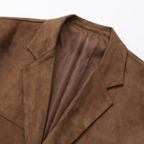 Casual Loose Fit Single-breasted Suit Jacket