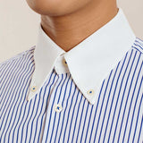 Men's Casual British Business Striped Shirt