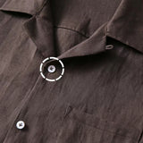Breathable Loose Cuban Collar Linen Casual Shirt