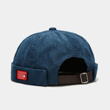 Round-top Corduroy Retro Hat