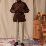 Warm Cotton British Style Retro Hunting Chore Coat