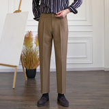 Men's Business Casual Straight Trousers