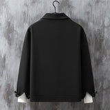 British Casual Style Short Lapel Jacket
