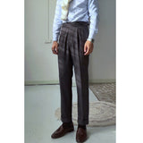 Retro High Waist Straight Business Casual Pants