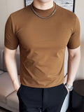 Ice Silk Short-sleeved T-shirt