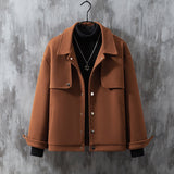 British Casual Style Short Lapel Jacket