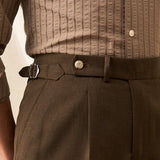 Italian Linen Non-iron Straight Breathable Casual Shorts