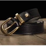 Top-grain Cowhide Genuine Leather Belt