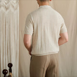 Slim-Fit Linen-Lyocell Polo Shirt