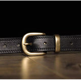Top-grain Cowhide Genuine Leather Belt