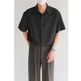 Loose Casual Short-Sleeved Shirt
