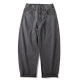 Men's Retro Loose Straight Trousers, Casual Pants, Vintage Style Workwear Chinos