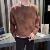 Men's Autumn and Winter Two Piece Crew Neck Sweaters
