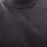 Solid Color Turtleneck Casual Knit Sweater