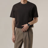 Casual Slim Fit Crew Neck T-shirt