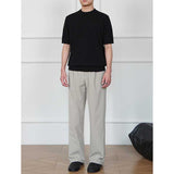 Casual Loose Straight-leg Softshell Trousers