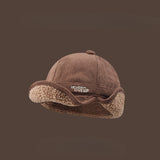 Lambswool Thick Warm Earflaps Hat