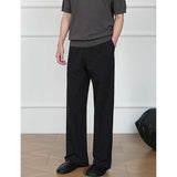Casual Loose Straight-leg Softshell Trousers