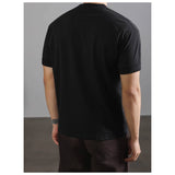 Men's Lyocell Skin-Friendly Crew Neck T-Shirt