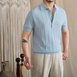 Slim-Fit Linen-Lyocell Polo Shirt