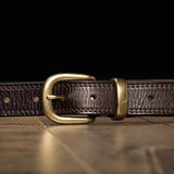 Top-grain Cowhide Genuine Leather Belt