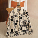 Autumn Resort Lace-Up Breathable Long Sleeve Shirt