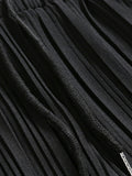 Ice Silk Loose Pleated Drape Wide-leg Pants