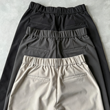 Casual Loose Straight-leg Softshell Trousers