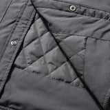 Men's Versatile Loose Lapel Coat, Casual Everyday Jacket, Simple Spring Fall Outerwear