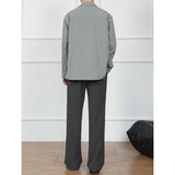 Casual Loose Straight-leg Softshell Trousers