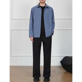 Casual Loose Straight-leg Softshell Trousers